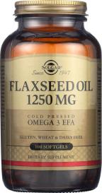 Flaxseed Oil 1250 Mg 100 Sg