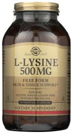 L-lysine 500 Mg 250 Veg