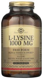 L-lysine 1000 Mg 250 Tab