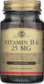 Vit. B-6 25 Mg 100 Tab