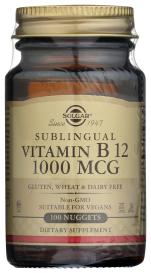 Vit B-12 1000mcg 100+33 Nugg 100 Tab