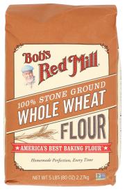 100% Stone-ground Whole Wheat Flour 80 Oz
