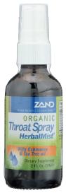 Org Herbal Mist Throat Spray 2 Oz