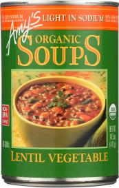 Soup Lentil Vegetable Org Ls 14.5 Oz