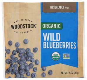 Organic Frozen Wild Blueberries 10 Oz