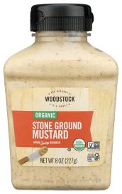 Organic Gluten-free Stoneground Mustard Squeeze Bottle 8 Oz