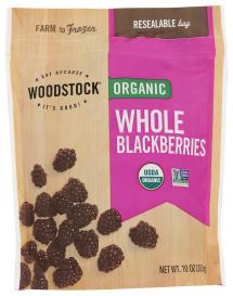 Organic Frozen Whole Blackberries 10 Oz