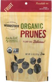 Prunes Calif Pitted Org 12 Oz