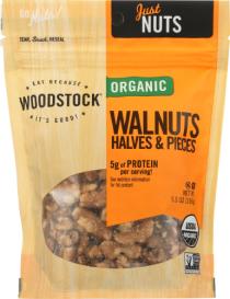 Organic Walnuts Halves & Pieces 6 Oz