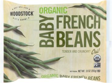 Organic Frozen Baby French Beans (haricot Vert) 10 Oz