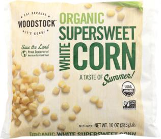Organic Frozen White Super Sweet Corn 10 Oz