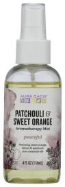 Patchouli/sweet Orange Mist 4 Oz