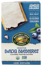 Organic Fair Trade Frosted Blueberry Toaster Pastries 11 Oz