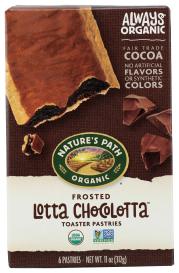 Organic Fair Trade Frosted Lotta Chocolotta Toaster Pastries 11 Oz