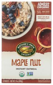 Hot Oatmeal Packets - Maple Nu 14 Oz