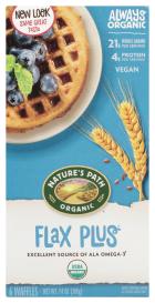 Organic Vegan Flax Plus Waffles 7.4 Oz