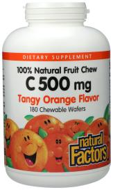 C Fruit Chews - Tangy Orange 180 Chw