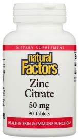 Zinc Citrate 50mg 90 Tab