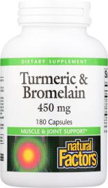 Turmeric & Bromelain 180 Cap