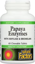 Chewable Papaya Enzymes 60 Chw