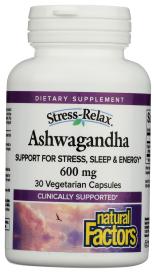 Stress Relax Ashwagandha 30 Veg