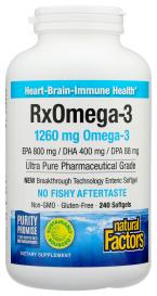 Rx Omega 3 Factors 240 Sg