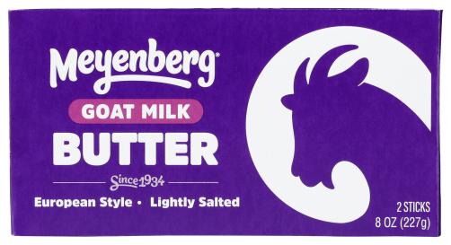 Lightly Salted European-style Goat Milk Butter 8 Oz