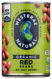 Organic No Salt Added Red Beans 15 Oz