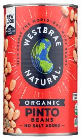 Organic No Salt Added Pinto Beans 25 Oz