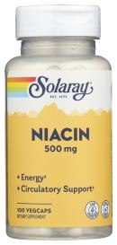 Niacin-500mg 100 Veg