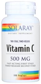 Vitamin C-500 Two Stage 100 Cap