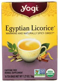 Organic Egyptian Licorice Herbal Tea 16 Ct