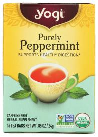 Organic Peppermint Herbal Tea 16 Ct