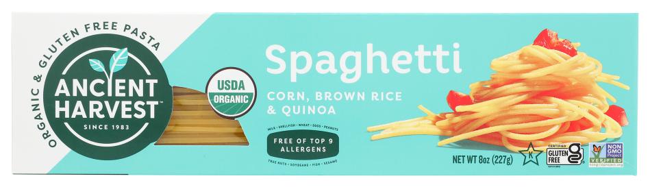 Pasta Spagetti Org Wf 8 Oz