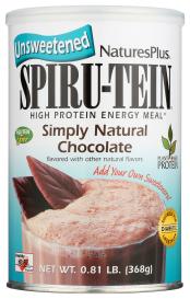Spirutein Natural Chocolate 13.12 Oz