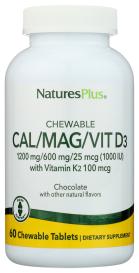 Cal/mag/ Vit D Chocolate 60 Chw