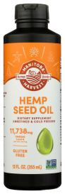 Hemp Seed Oil 12 Oz