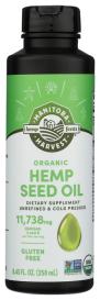 Org Hemp Seed Oil 8 Oz