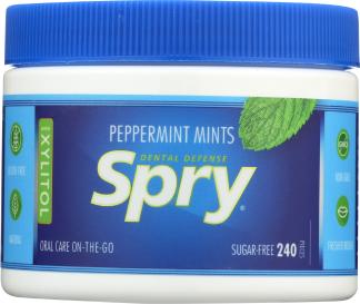Spry Mints Peppermint 240 Ct