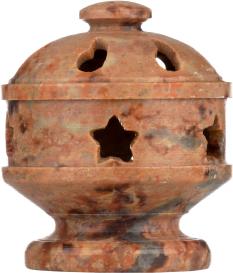 Incense Burner Covered 1 Ct