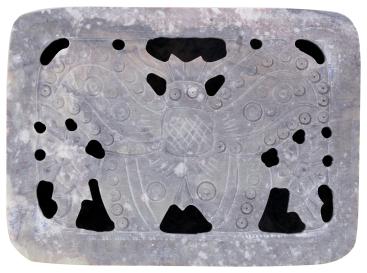 Soapdish Butterfly Soapstone 1 Ct