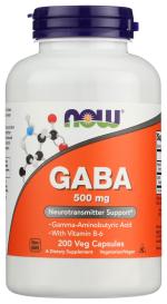 Gaba 500mg W B-6 200 Veg