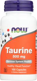 Taurine 500mg 100 Veg