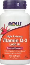 Vit D-3 1000 Iu 180 Sg
