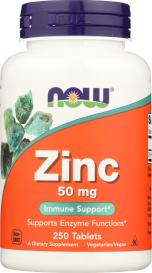 Zinc Gluc 50mg 250 Tab
