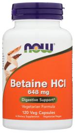 Betaine Hcl 120 Cap