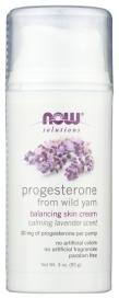 Nat Progesterone Crm W/laven 3 Oz