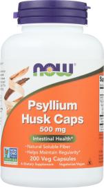Psyllium Husk 500mg 200 Cap