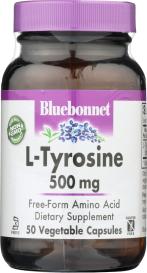 L Tyrosine 500 Mg 50 Veg