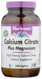 Calcium Citrate Plus Mag 180 Cap